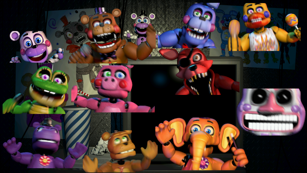 FNAF 7/ All the Fnaf 7 character read down: PLZZ by FNAF6-Righty on  DeviantArt