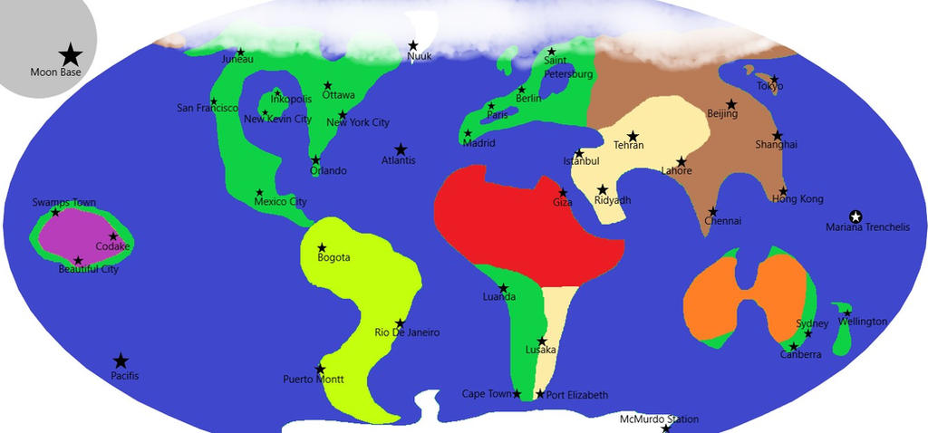 Earth Map (Known as AwesomeIsaiah/Splatoon World) by AwesomeIsaiah on ...