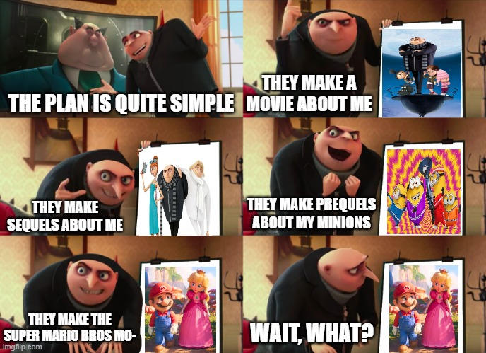 Gru's Plan Meme - Original 