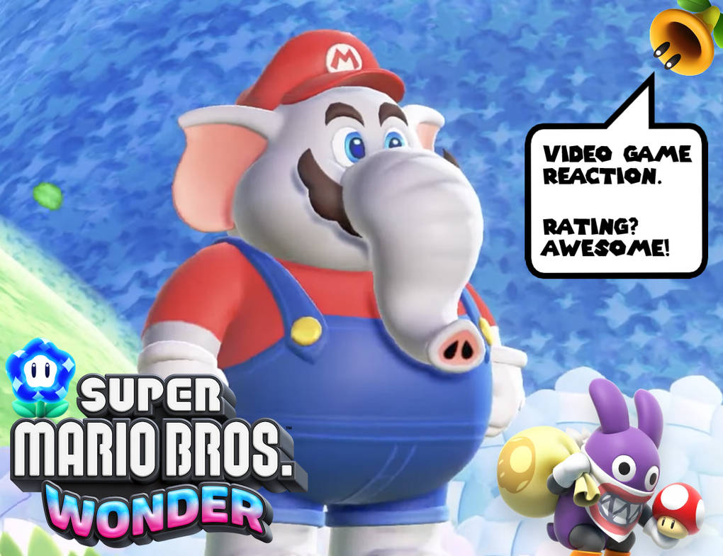 My Reaction to Super Mario Bros Wonder by AwesomeIsaiah on DeviantArt