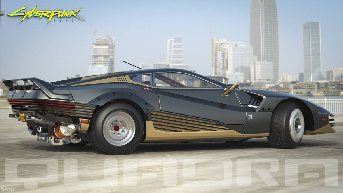 Quadra Turbo-R V-Tech - Cyberpunk 2077 (Fan Art) by Chase81 on DeviantArt