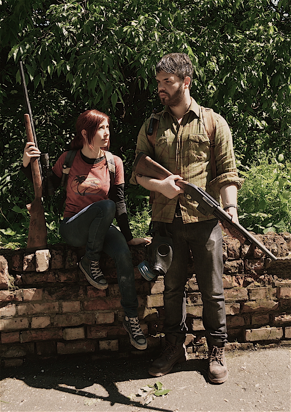 Joel and Ellie cosplay - The Last of Us by XiXiXion on DeviantArt