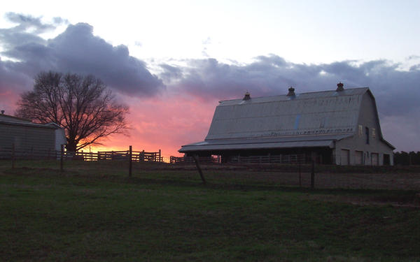 Red Sky Barn