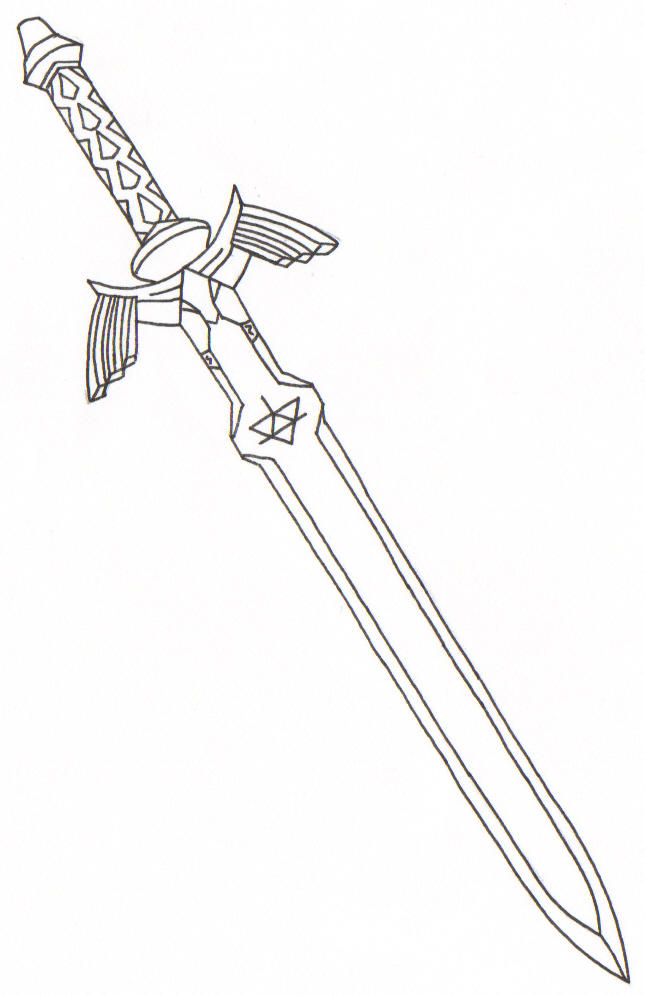 Master Sword Writing Master sword by IghBonk on DeviantArt