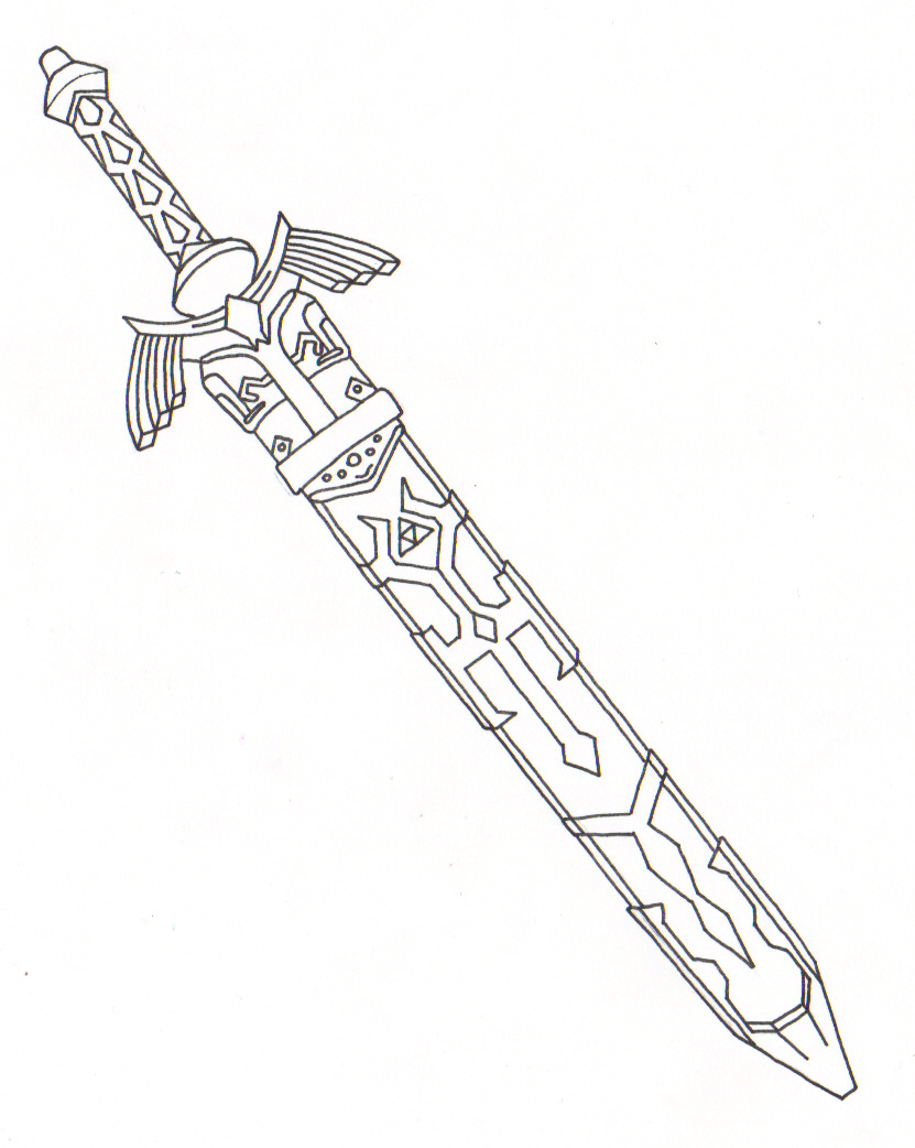 Master sword Sheath by IghBonk on DeviantArt