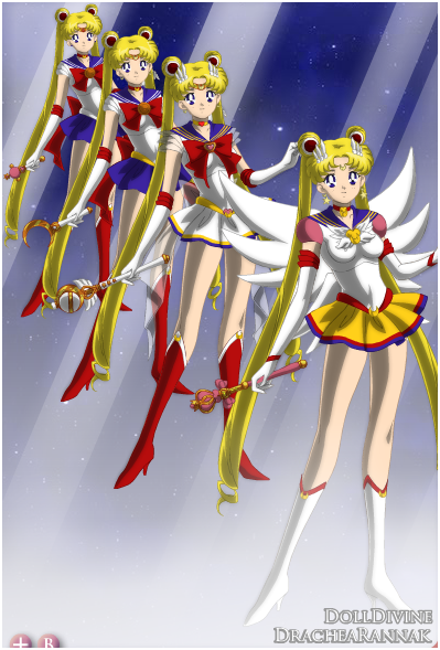 Sailor Moon Trio - Sailor (Gold) Moon