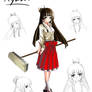 Ayame reference sheet