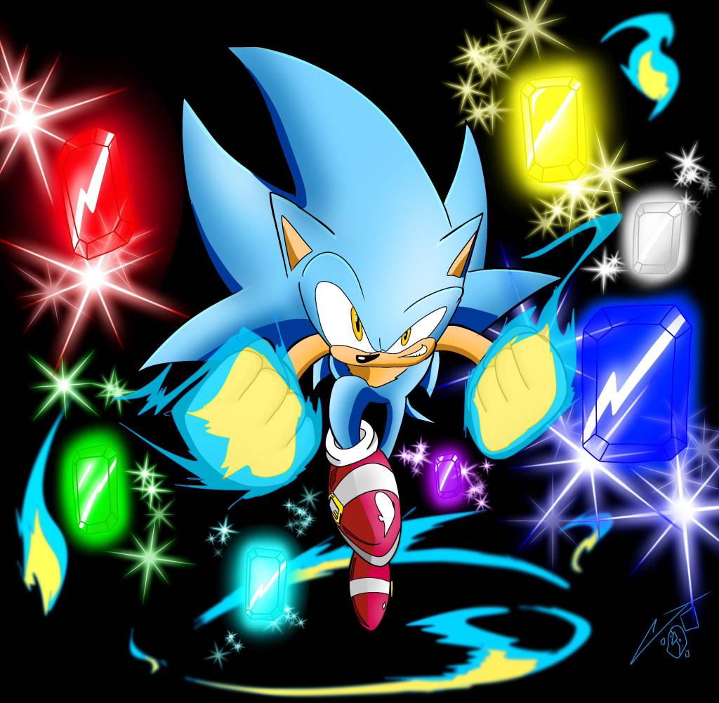 Darkspine Sonic by JonetsuDesu on DeviantArt