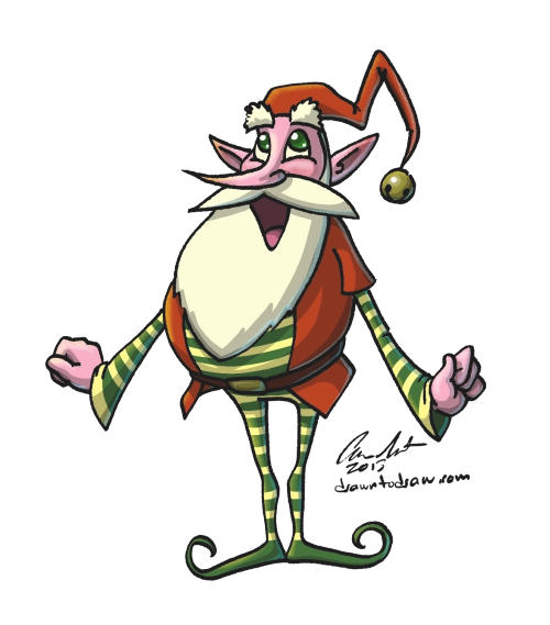 Hyperactive Elf Excited Elf by carsonmorton on DeviantArt