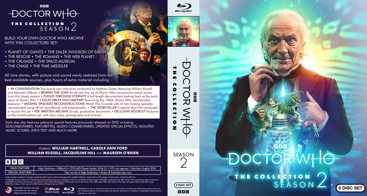 Doctor Who: The Collection Season 2 Blu-ray Cover by TrixieCat123 on ...