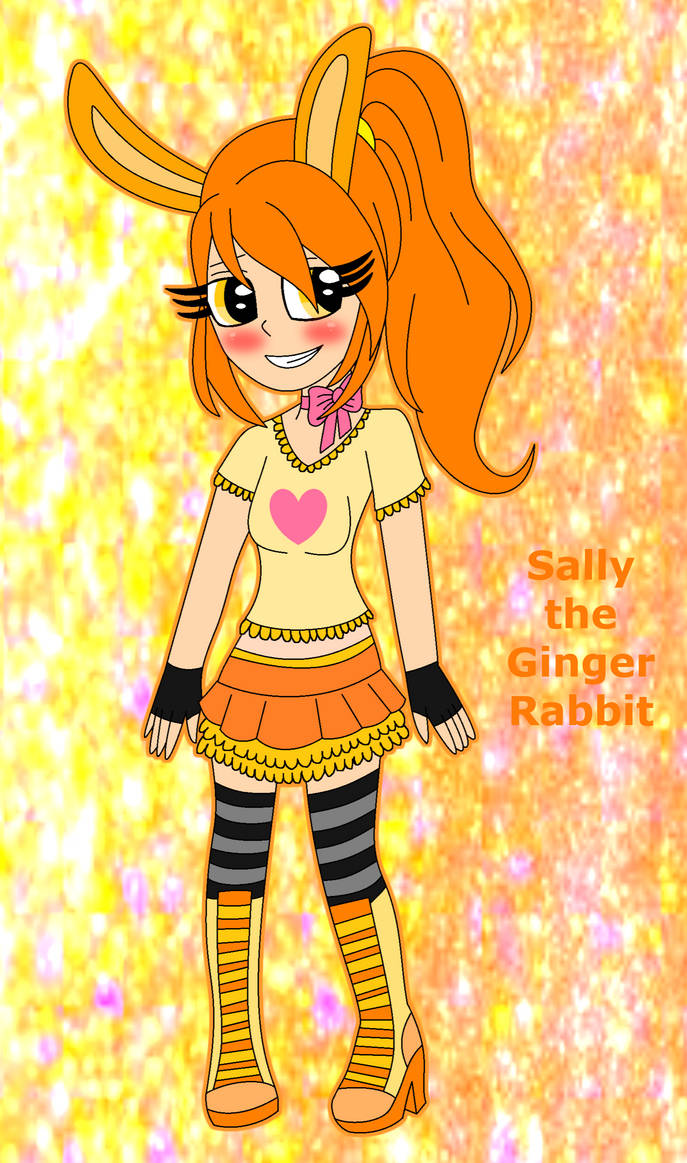 Fnaf Rabbit Oc Sally the Ginger Rabbit (My FnaF OC) by Selkina2000 on DeviantArt