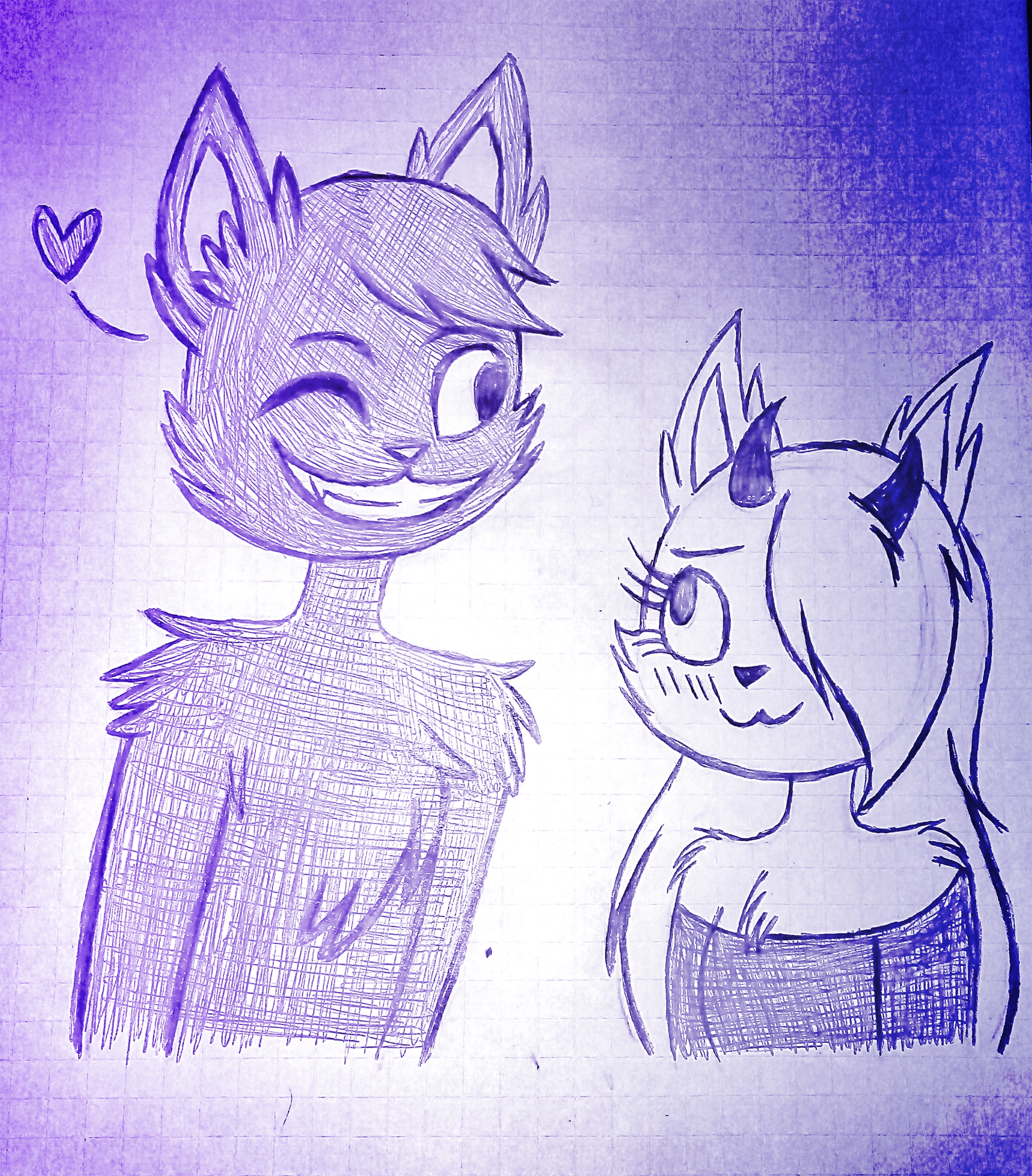 Cartoon Cat x Lulu (Art Trade) by Selkina2000 on DeviantArt Cartoon Cat x Lulu (Art Trade) by Selkina2000 on DeviantArt