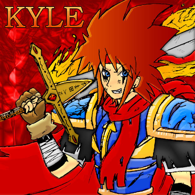 Kylee Characters Colored Kyle portrait by ROLteam on DeviantArt