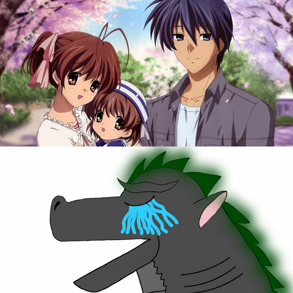 Crying when watching Clannad/Clannad After Story by opulencesky on  DeviantArt