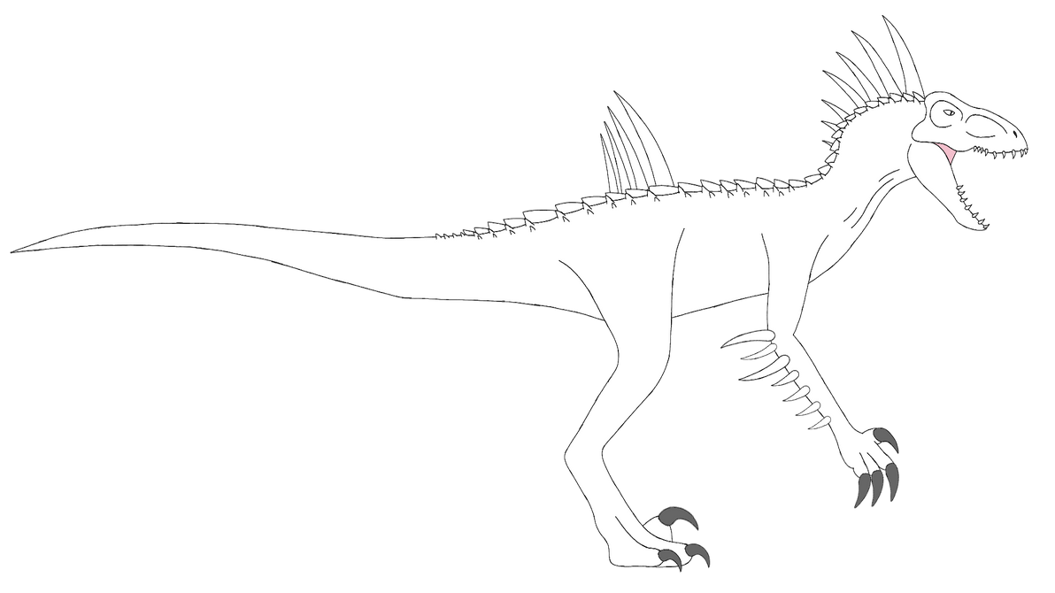 Indorapter Base Indoraptor base (V2) by opulencesky on DeviantArt