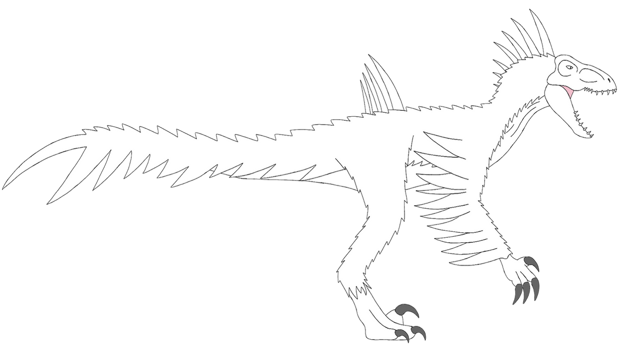 Indorapter Base Feathered Indoraptor base (V2) by opulencesky on DeviantArt