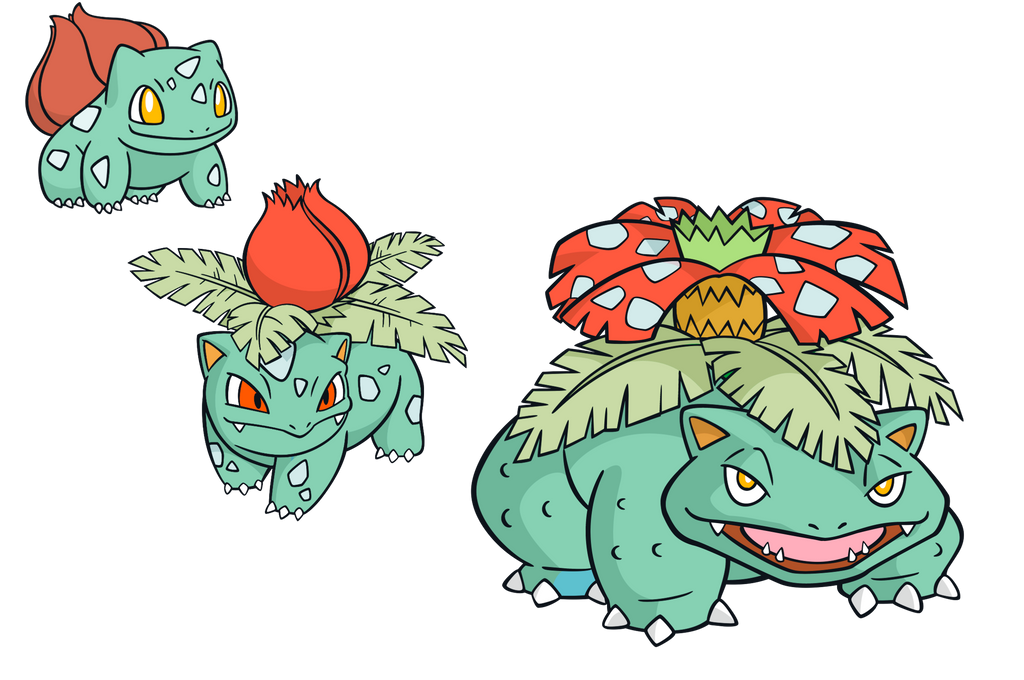 Shiny Bulbasaur by ConceptShinies on DeviantArt