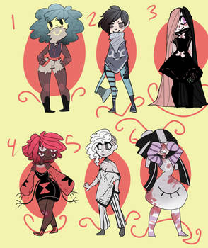 Creepypasta Adopt Batch (CLOSED) PAYPAL