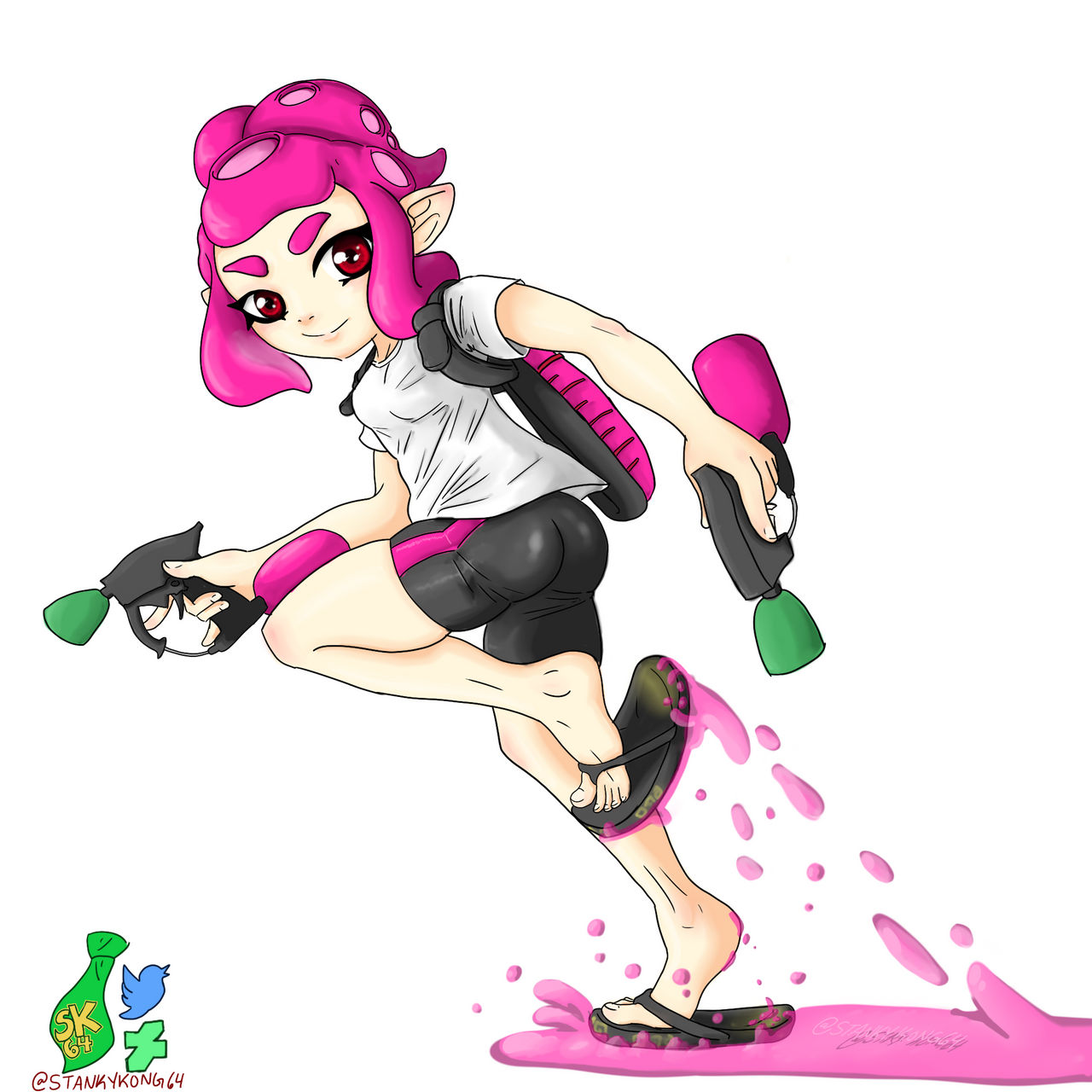 Octoling by BraindeadFunni on DeviantArt