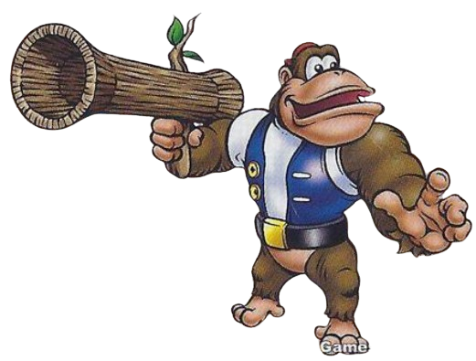 Chunky Kong 2D Render PNG by TheChimpWhoPonders on DeviantArt