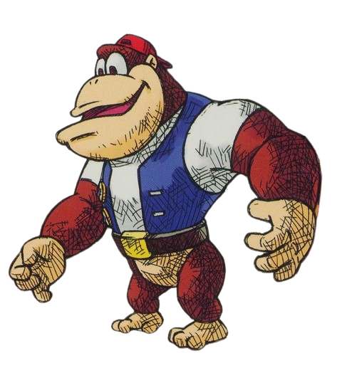 Chunky Kong 2D Render PNG by TheChimpWhoPonders on DeviantArt