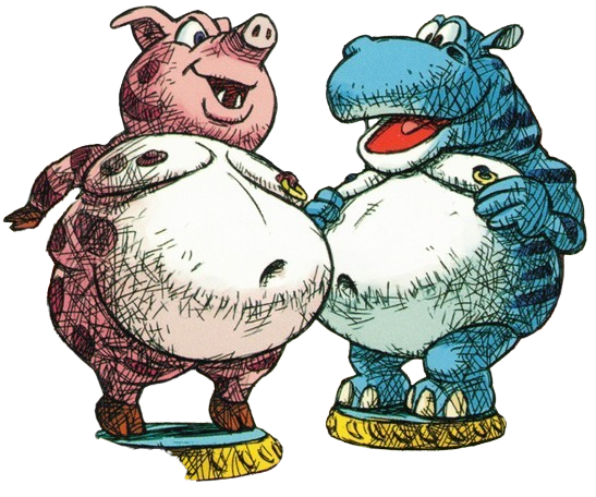 Troff Troff and Scroff 2D PNG Render by TheChimpWhoPonders on DeviantArt