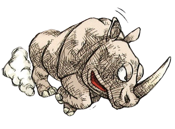Iron Rambi Rambi the Rhino 2D PNG Render by TheChimpWhoPonders on DeviantArt
