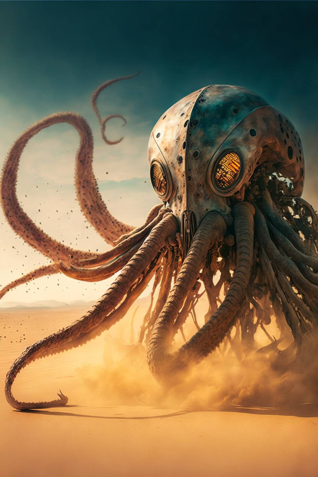 The robot squid by fatalvenom26 on DeviantArt