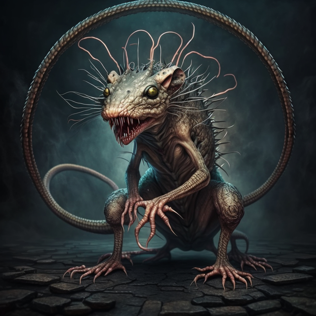 Rat Ink Creature The rat creature by fatalvenom26 on DeviantArt