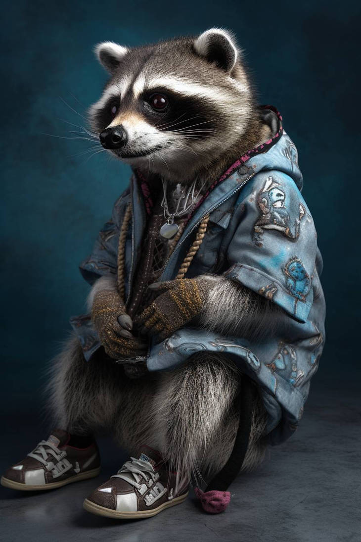The raccoon by fatalvenom26 on DeviantArt