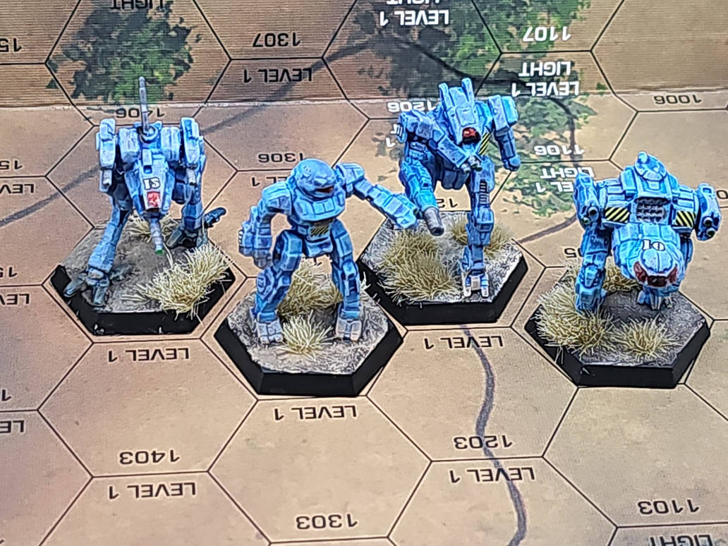 Azure Rangers light recon lance (front) by Sapphirus27525 on DeviantArt