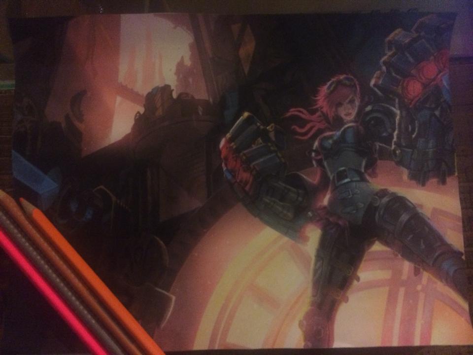 Vi - The Piltover Enforcer- League Of Legends