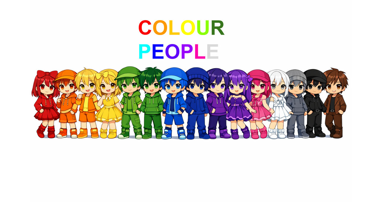 Colour People by Issmoh on DeviantArt