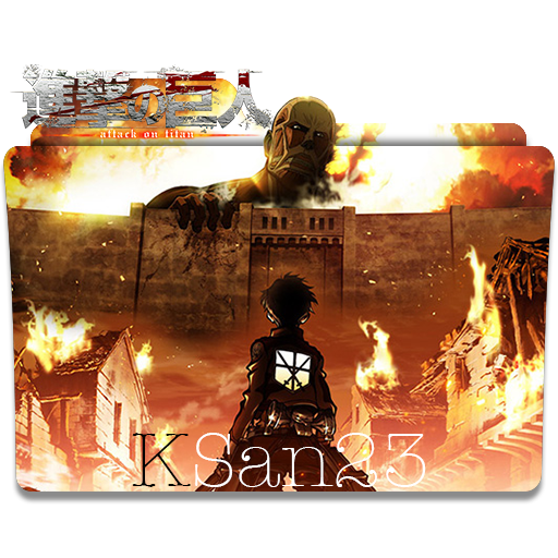 Attack on titan Season 4 Part 3 icon folder by ahmed2052002 on