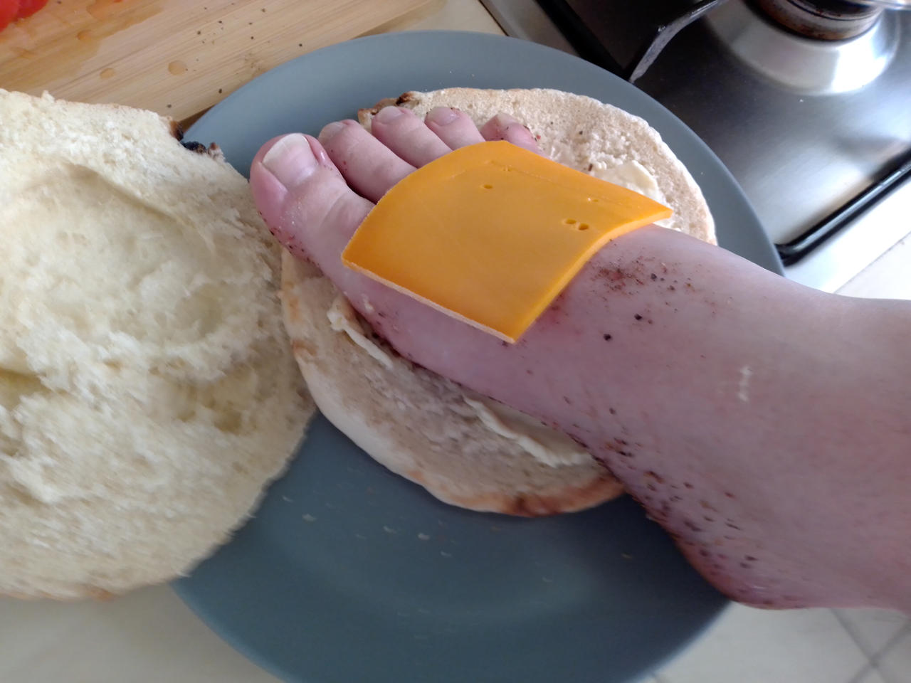 Toe Cheese Foot and cheese by Redyac on DeviantArt