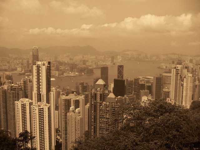 Hong Kong In Brown.