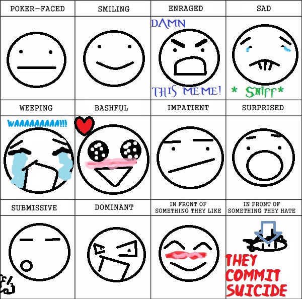 Stick Figure Emothion Meme By Misaki X Trunks On Deviantart Stick Figure Emothion Meme By Misaki X Trunks On Deviantart