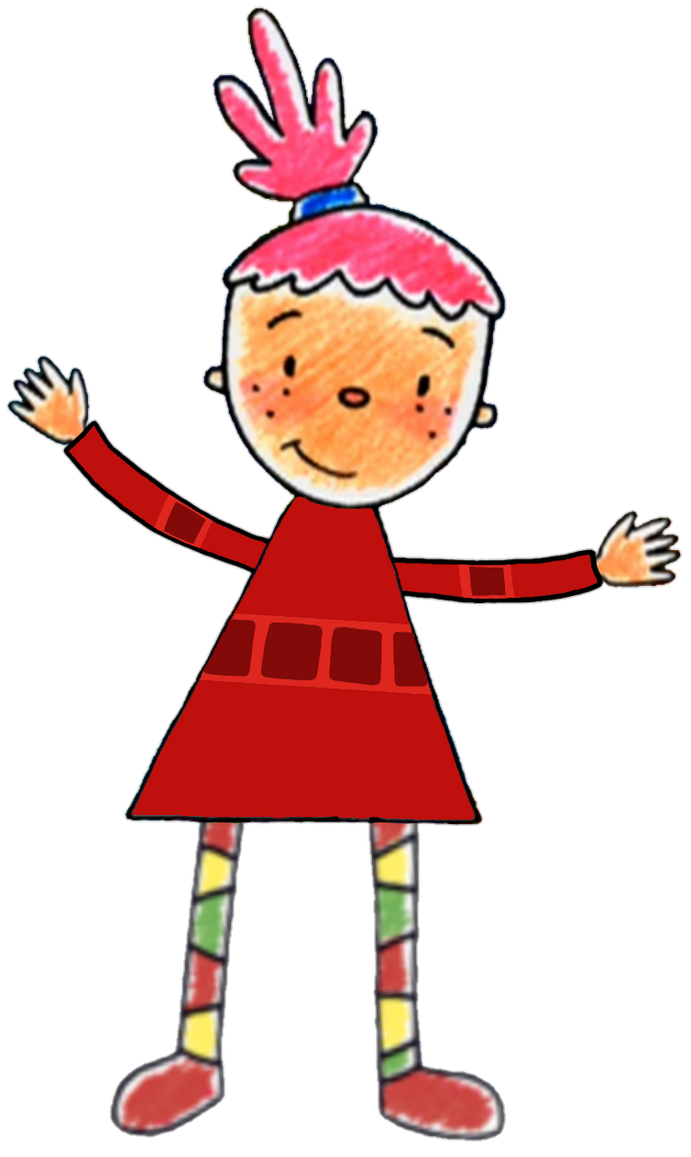 Pinky Dinky Doo In Her Red Squared Shirt By Jacksonarmour On Deviantart