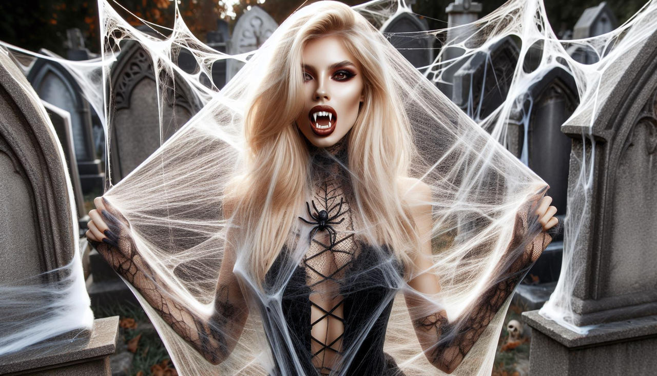 Vampire Webbed Vampire mistress - welcome to my web by gotspider on DeviantArt