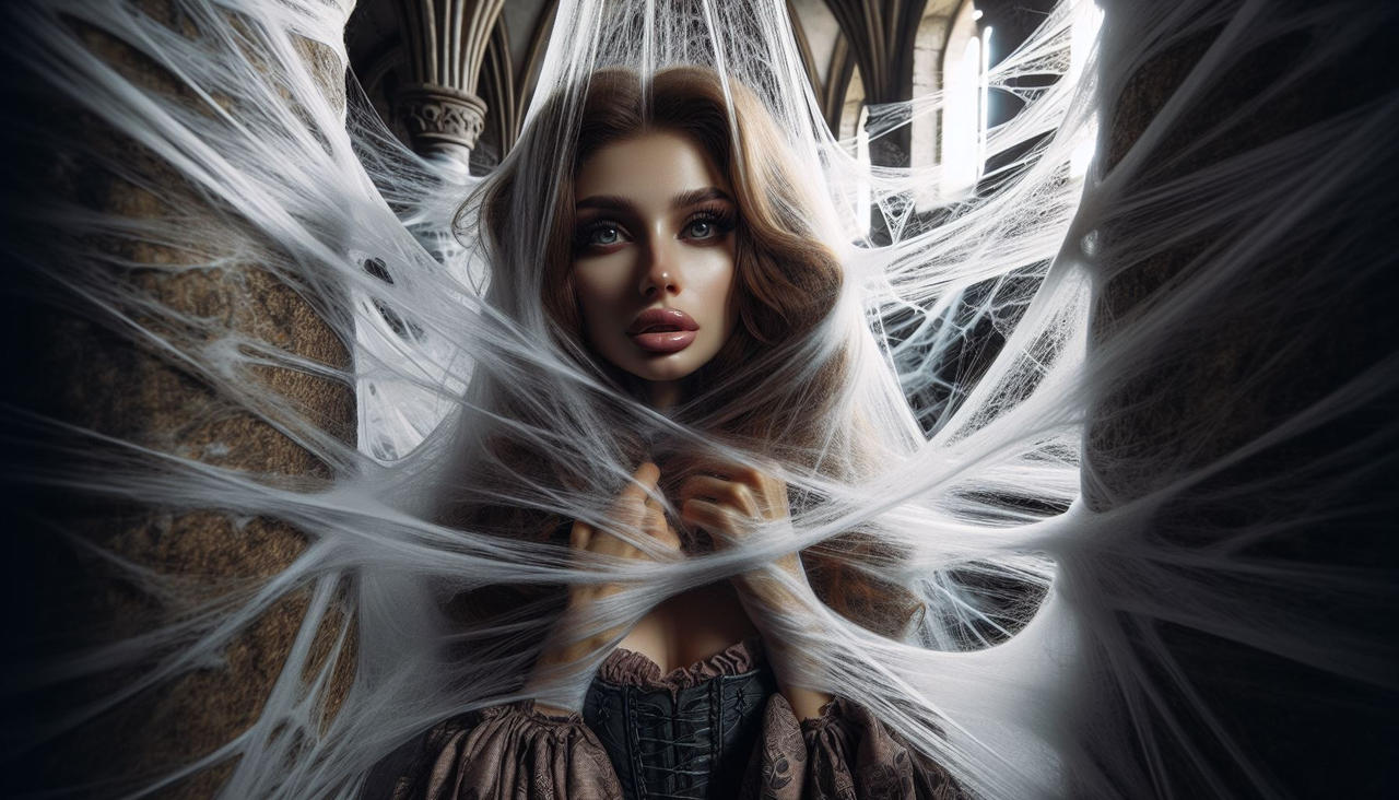 Vampire Webbed Webbed Woman - swallowed in sheets of webbing by gotspider on DeviantArt