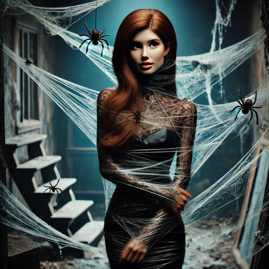 Vampire Webbed Webbed Woman - sticky bindings by gotspider on DeviantArt