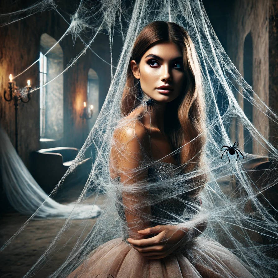 Vampire Webbed Webbed Woman - under the veil by gotspider on DeviantArt