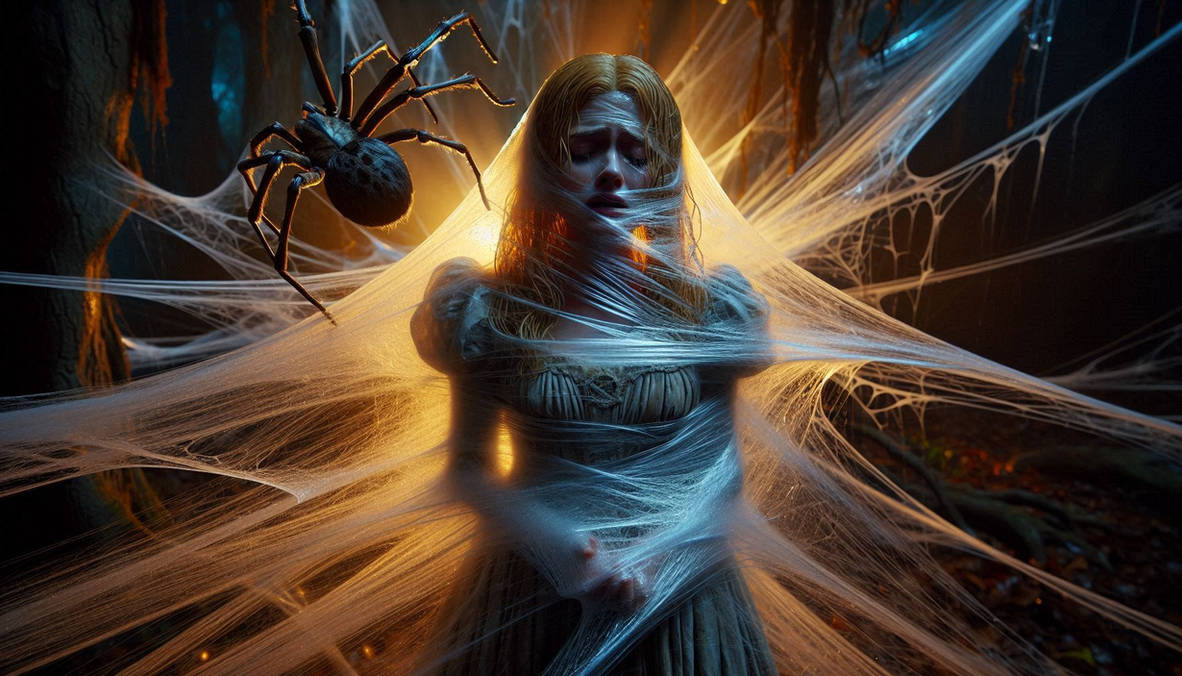 Vampire Webbed Webbed Woman - cocooned prey by gotspider on DeviantArt