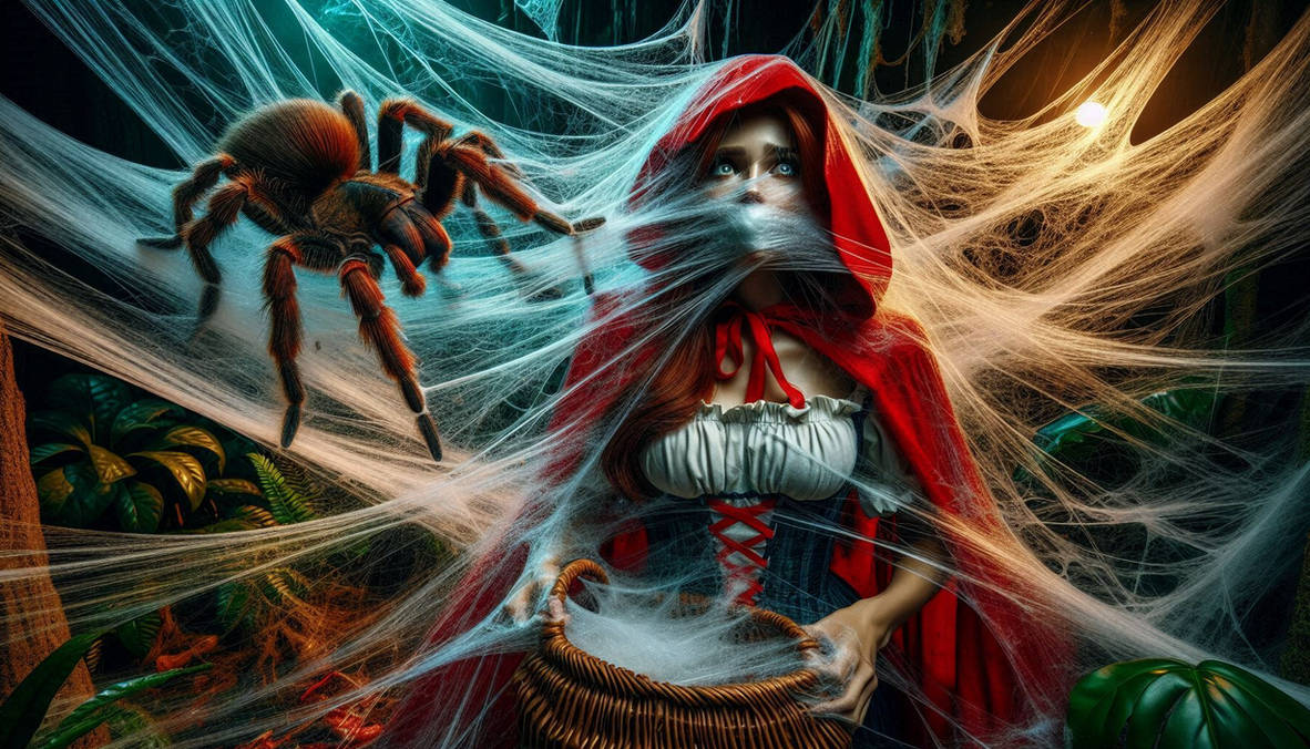 Red Riding Hood - Wolf spider's delight by gotspider on DeviantArt
