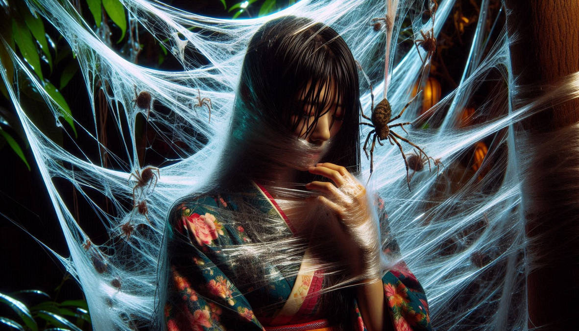 Vampire Webbed Japanese Woman - webbed prey by gotspider on DeviantArt
