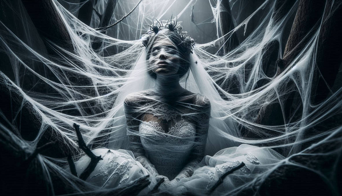 Vampire Webbed Bride - webbing photo by gotspider on DeviantArt