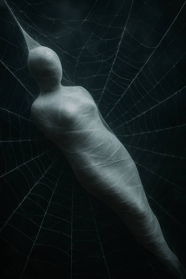 Vampire Webbed Webbed Woman - fully cocooned by gotspider on DeviantArt