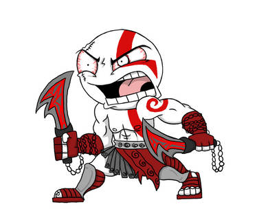 Kratos Nom Nom style :3