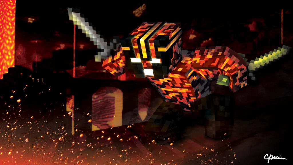 Minecraft - The Nether King by Elafros12 on DeviantArt