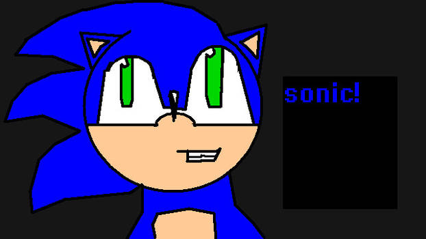 My First Sonic Drawing